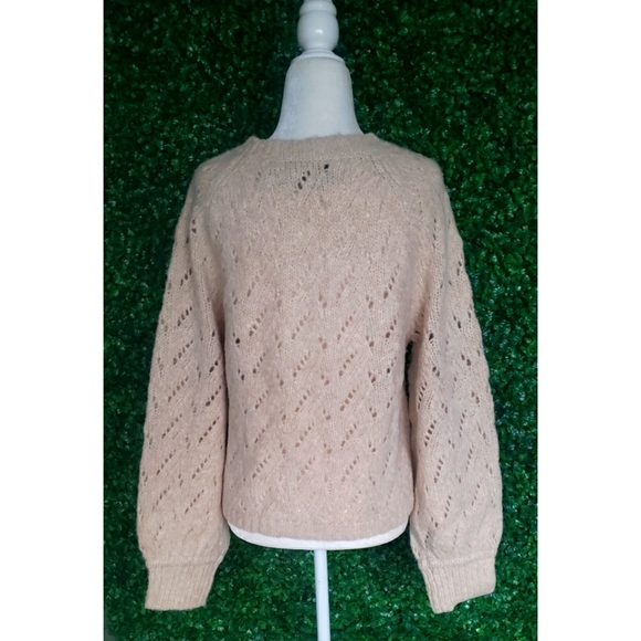 J.Crew Pointelle crewneck sweater - Picture 5 of 6